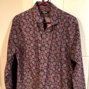 Express button down shirt. Design pattern
